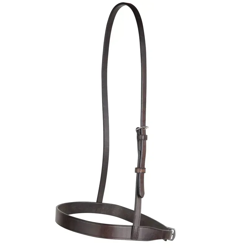 Collegiate Hunt Cavesson Noseband IV in Brown