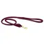 WeatherBeeta Medium Rolled Leather Dog Lead in Maroon