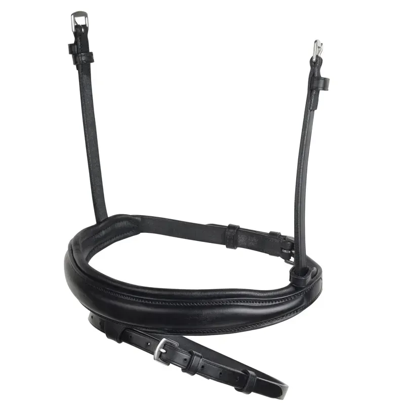 Collegiate Mono Crown Flash Noseband in Black