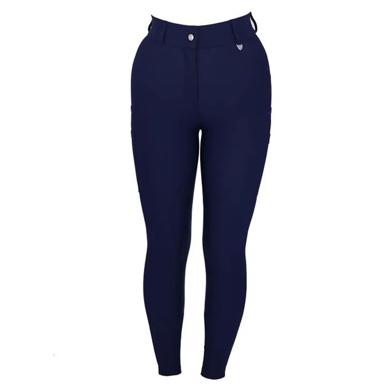 Woof Wear Hybrid Riding Tights - FS Navy-1