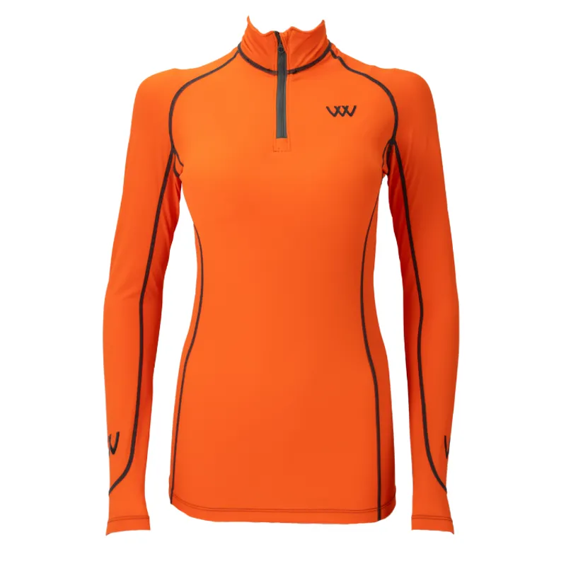 Woof Wear Performance Riding Shirt - Orange