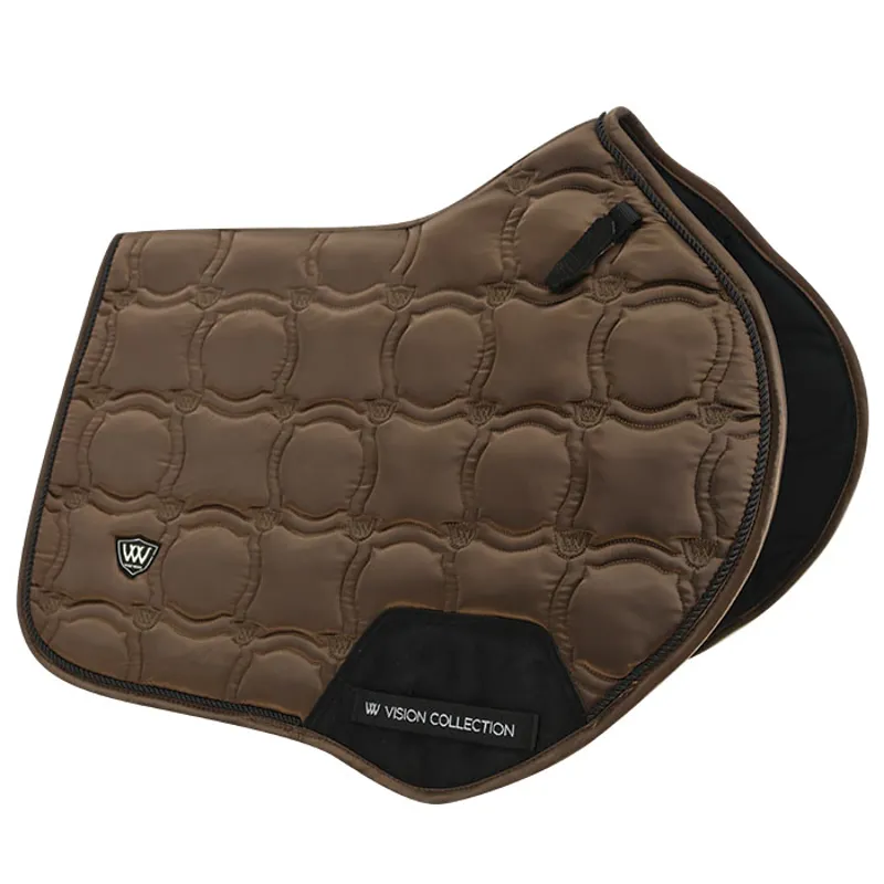 Woof Wear Close Contact Vision Saddle Cloth - Mocha