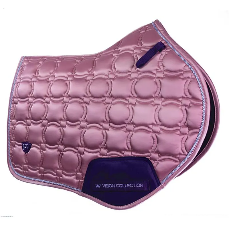 Woof Wear Close Contact Vision Saddle Cloth - Rose Gold