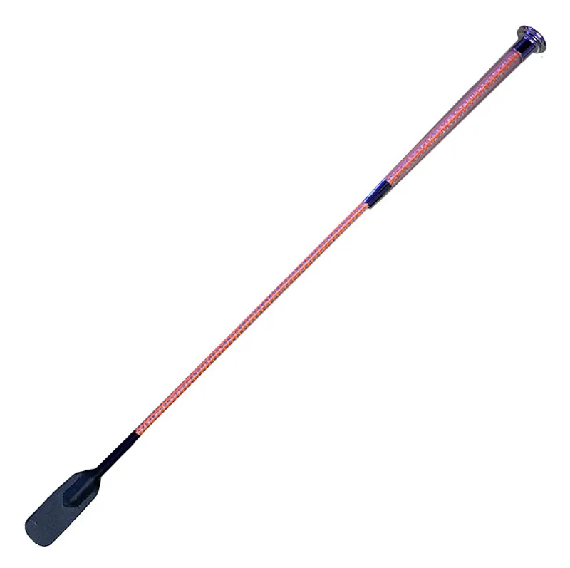 Woof Wear Gel Fusion Riding Whip - Hi Viz Orange