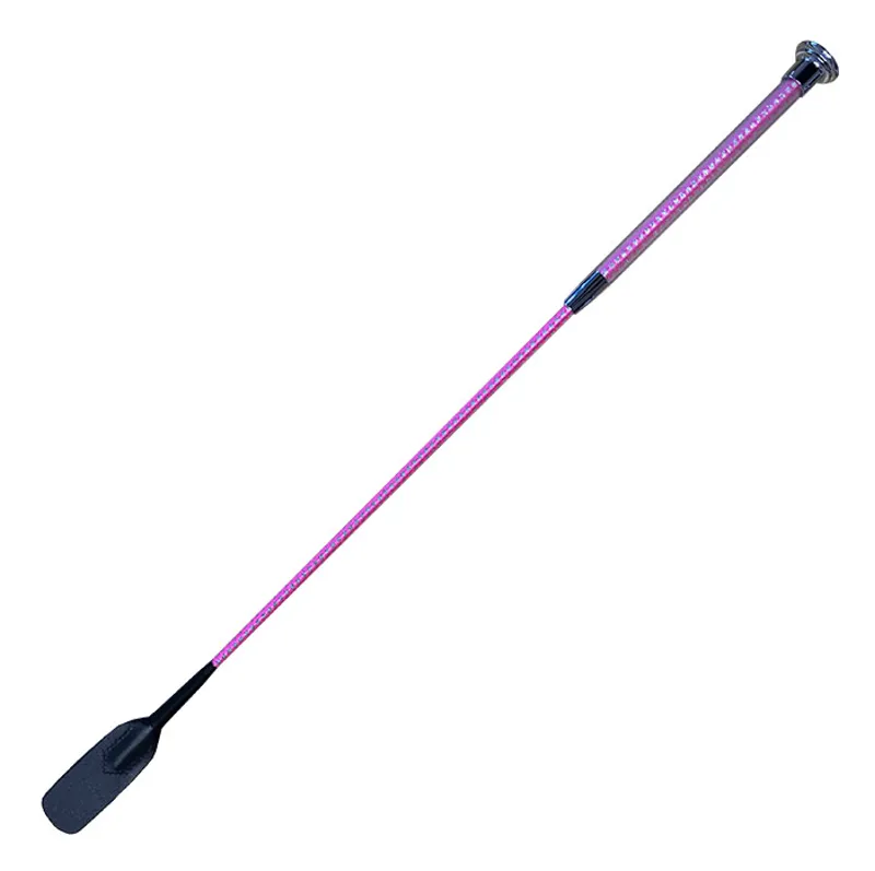 Woof Wear Gel Fusion Riding Whip - Hi Viz Pink