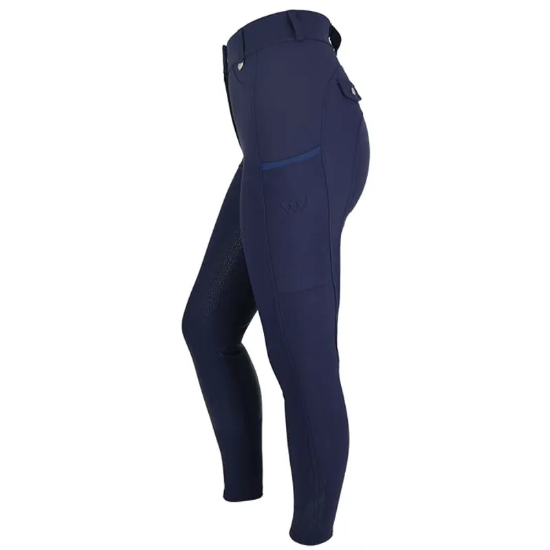 Woof Wear Hybrid Riding Tights - FS Navy