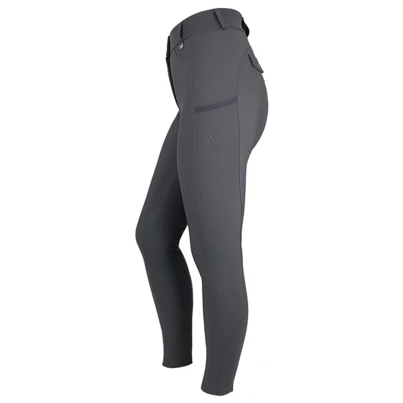 Woof Wear Hybrid Riding Tights - FS Slate