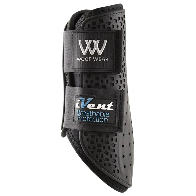 Woof Wear iVent Hybrid Brushing Boot - Black