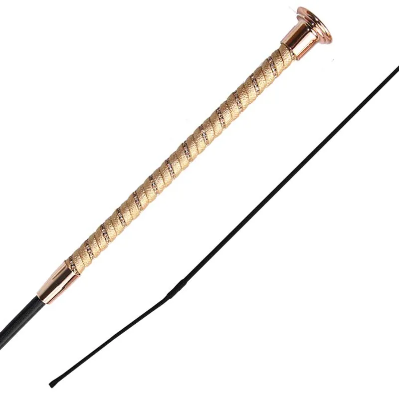 Woof Wear Twisted Dressage Whip 110 - Champagne