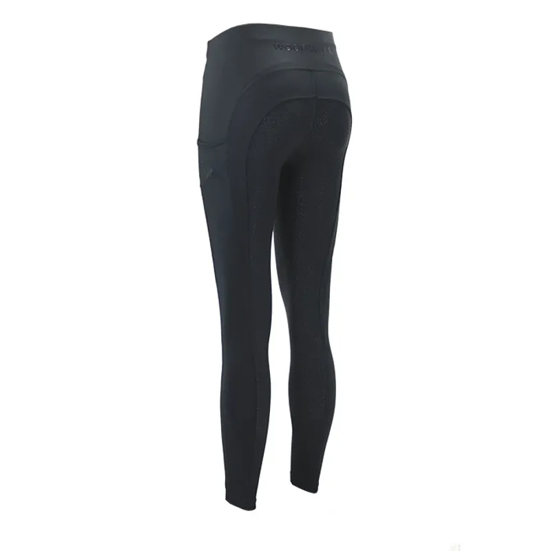 Woof Wear Young Rider Pro Tights - Black-1
