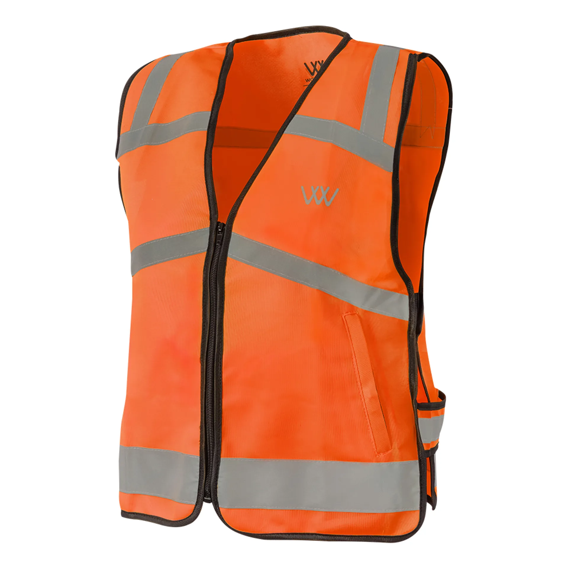 Woof Wear Hi Vis Riding Vest Kids Orange