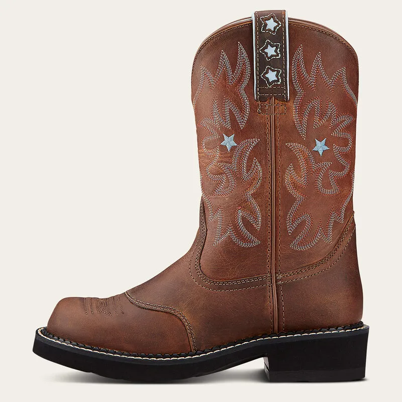 Ariat Probaby Western Boot - Driftwood Brown-1