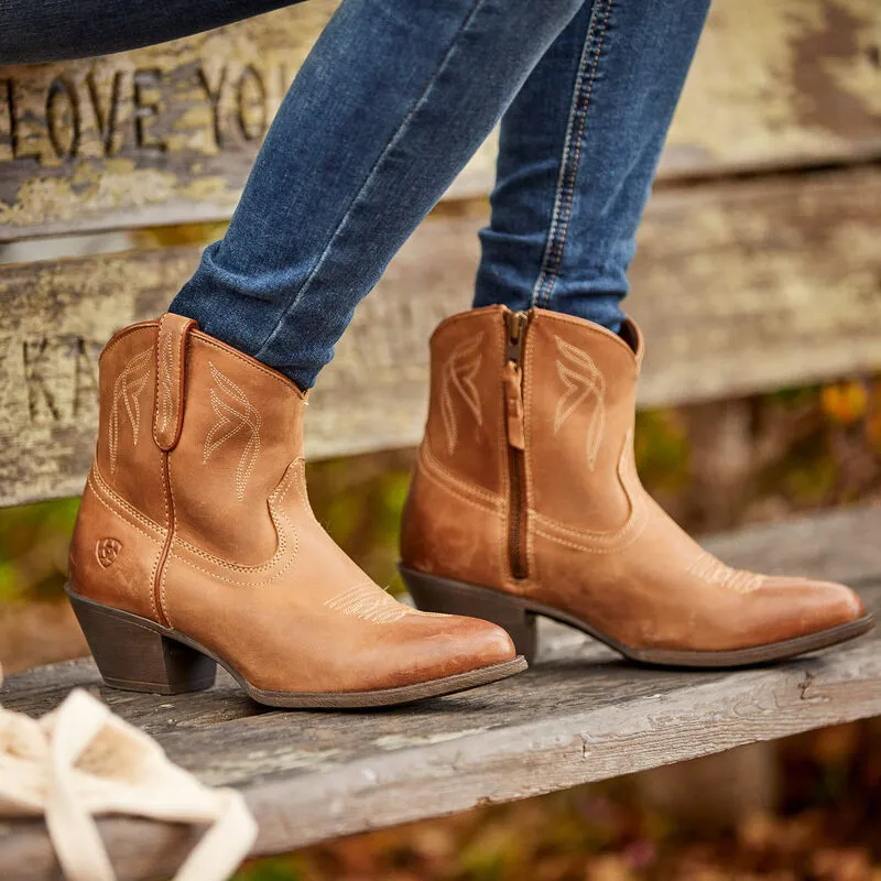 Ariat Darlin Western Boot - Burnt Sugar-5