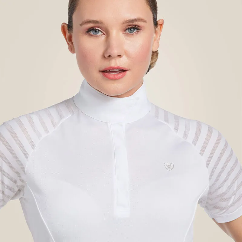 Ariat Aptos Vent Show Shirt - White-2