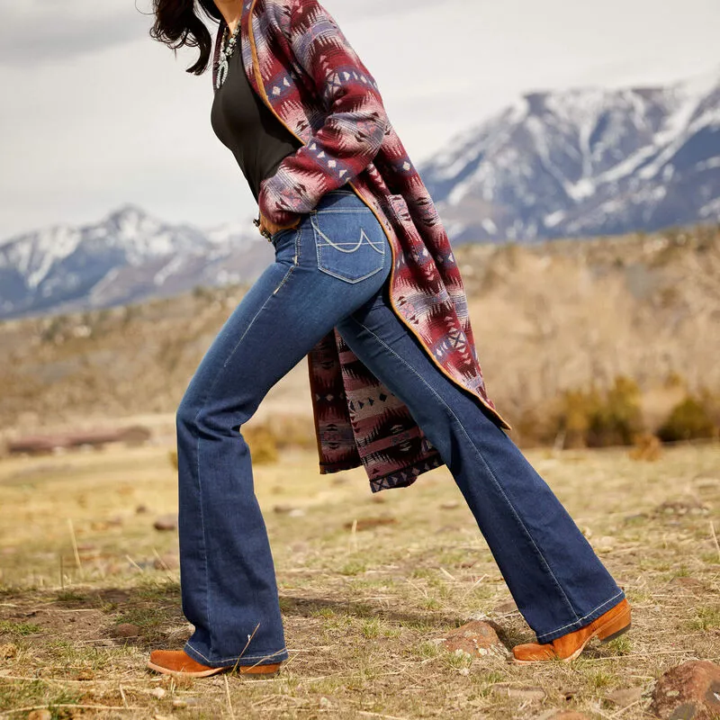 Ariat Ultra Stretch Perfect Rise Katie Flare Jean - Maya-3