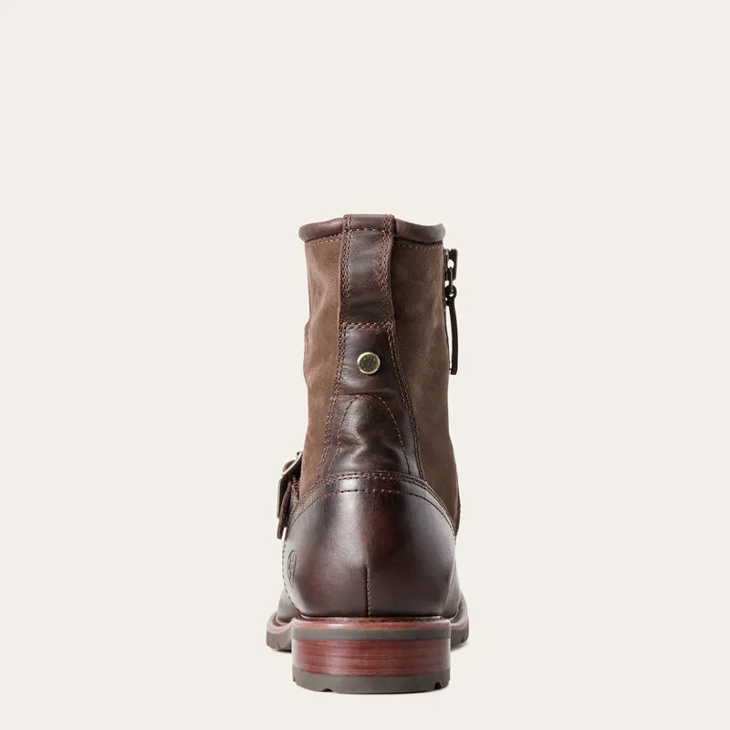 Ariat Savannah Waterproof Boot - Chocolate/Willow-2
