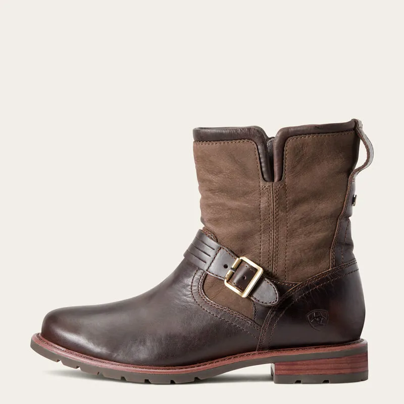Ariat Savannah Waterproof Boot - Chocolate/Willow-1