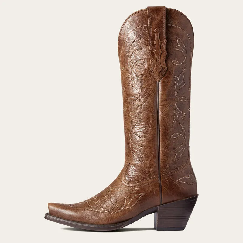 Ariat Heritage D Toe StretchFit Western Boot - Dark Tan-1