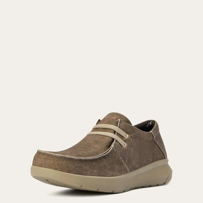 Ariat Hilo Casual Shoe Mens - Brown Canvas