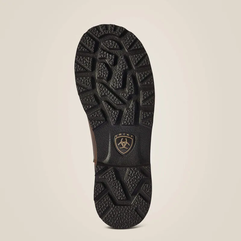 Ariat Fatbaby Twin Gore Chelsea Boot - Distressed Tan/Leopard Print-4