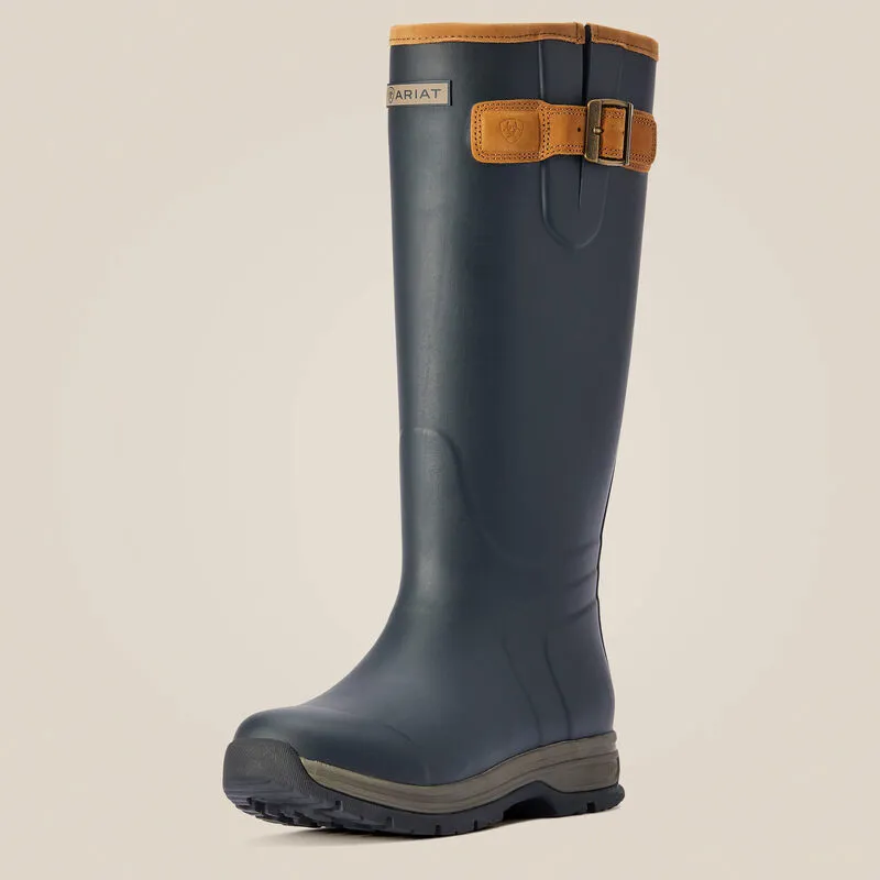 Ariat Burford Insulated Rubber Wellington Womens - Navy