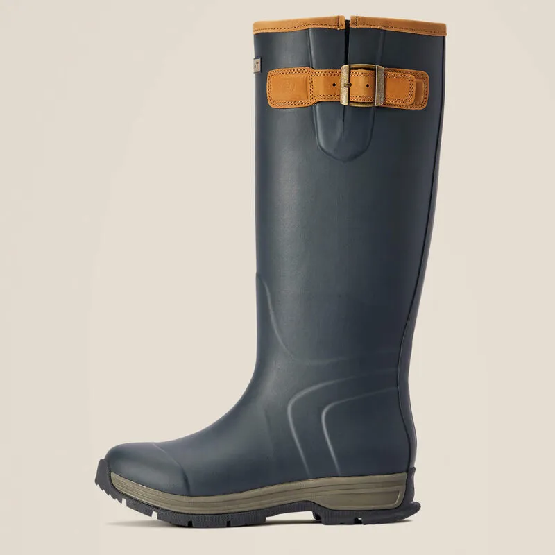 Ariat Burford Insulated Rubber Wellington Womens - Navy-1