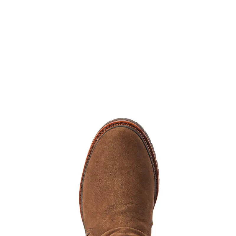 Ariat Leighton Waterproof Boot - Barley Brown-5