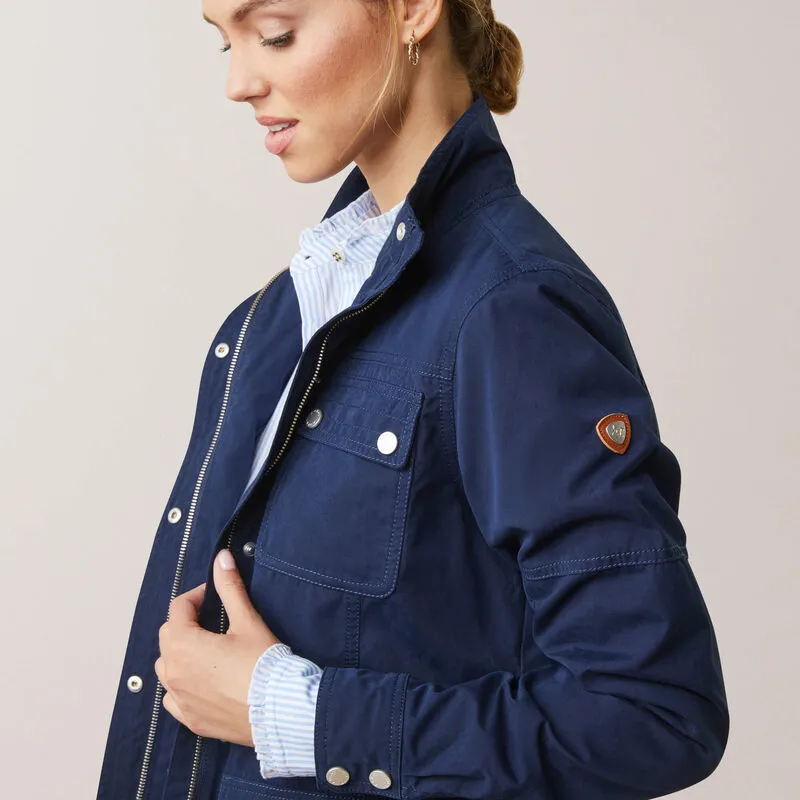 Ariat Calumet Field Jacket - Navy-2