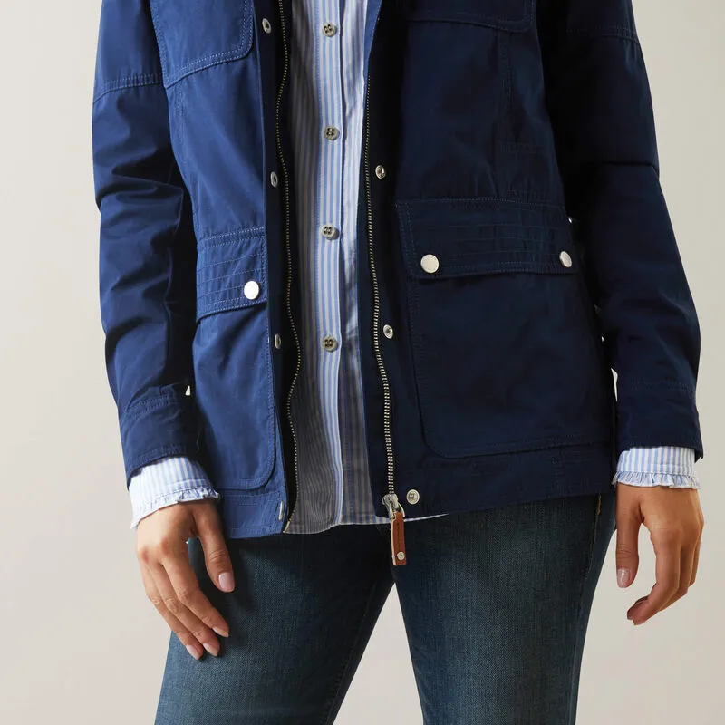 Ariat Calumet Field Jacket - Navy-4