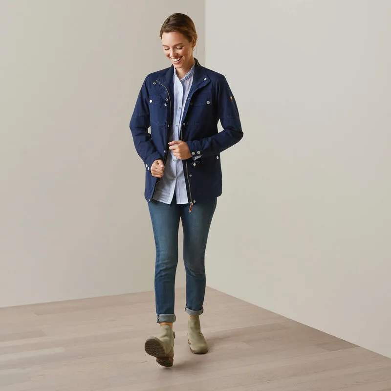 Ariat Calumet Field Jacket - Navy-5