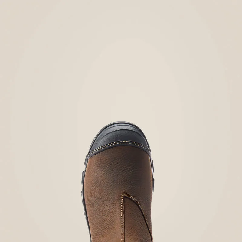 Ariat Treadfast Chelsea Waterproof Steel Toe Work Boot - Dark Brown-5