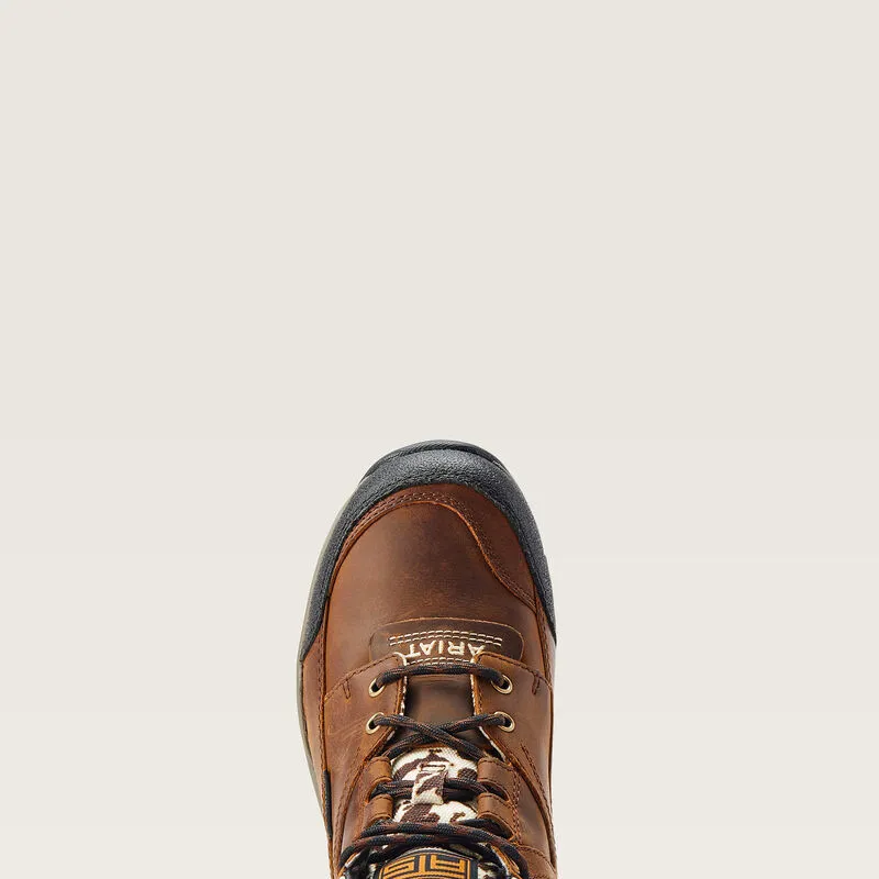 Ariat Terrain Waterproof Boot - Distressed Brown/Speckled Cow Print-5