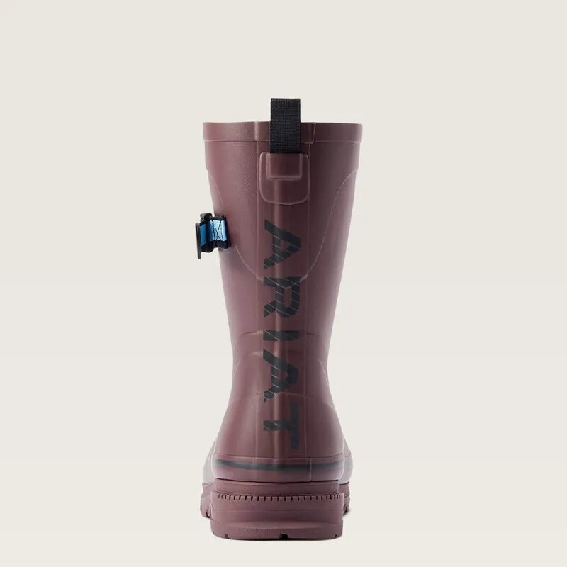 Ariat Kelmarsh Mid Rubber Boot - Maroon-2