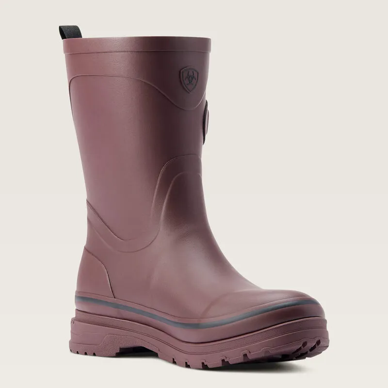 Ariat Kelmarsh Mid Rubber Boot - Maroon-3