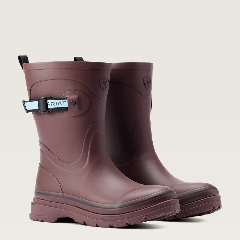 Ariat Kelmarsh Mid Rubber Boot - Maroon-6