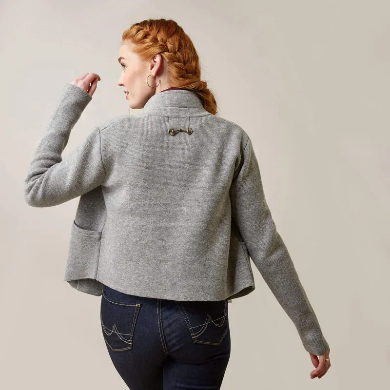 Ariat Women's Daly Cardigan - Grey-2