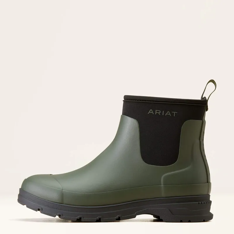 Ariat Kelmarsh Shortie Rubber Boot - Dark Olive-1
