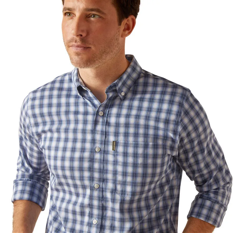 Ariat Napa Shirt - Ice Blue-2