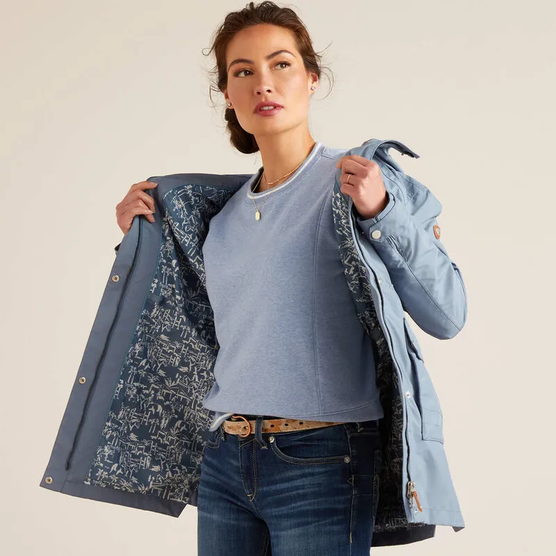 Ariat Atherton Waterproof Jacket - Bluefin-2