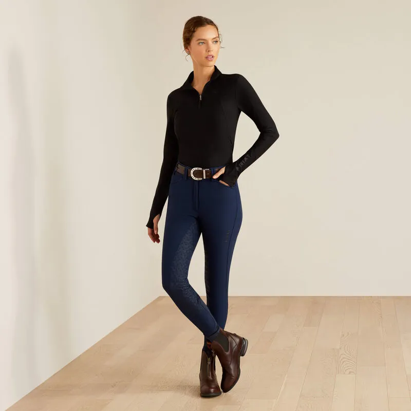 Ariat Lowell 3.0 1/4 Zip Baselayer - Black-3