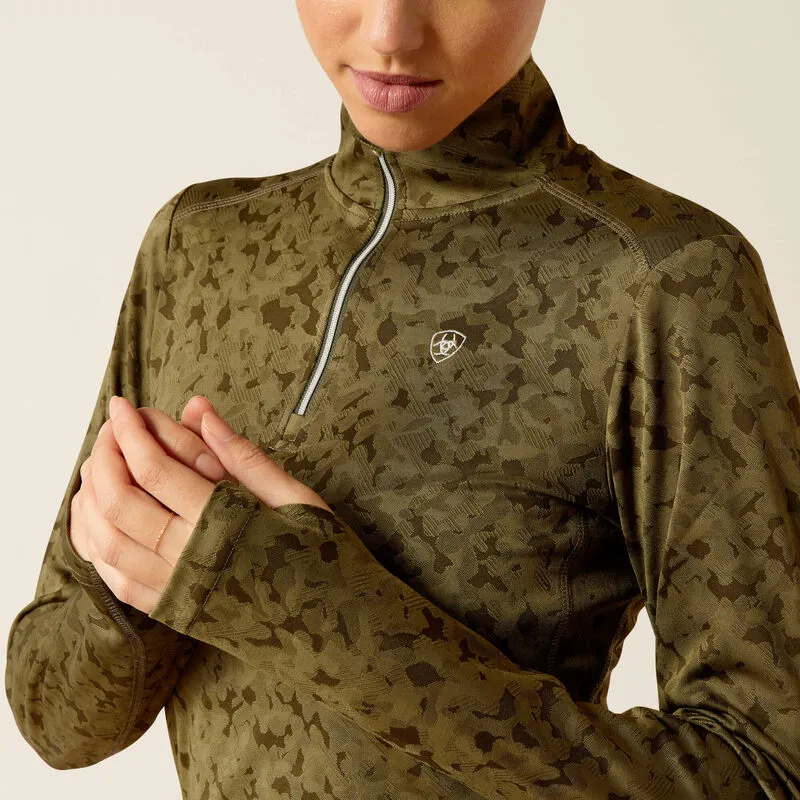 Ariat Prophecy 1/4 Zip Baselayer - Relic-2