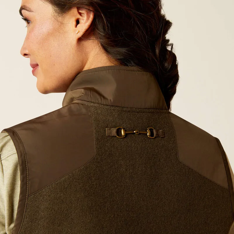 Ariat Ladies Millbrae Gilet - Earth-4