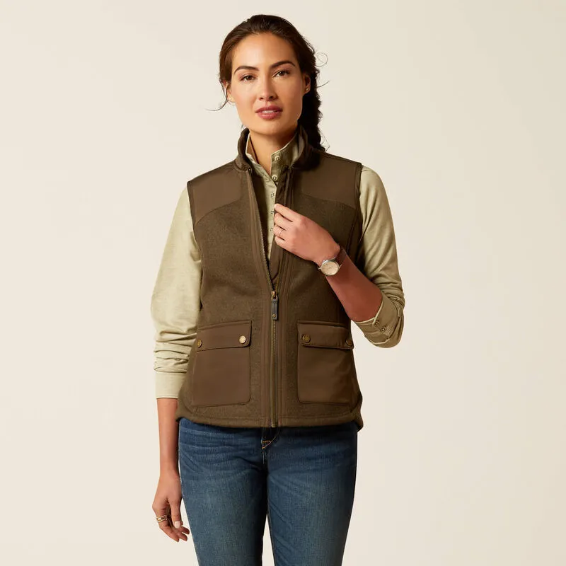 Ariat Ladies Millbrae Gilet - Earth