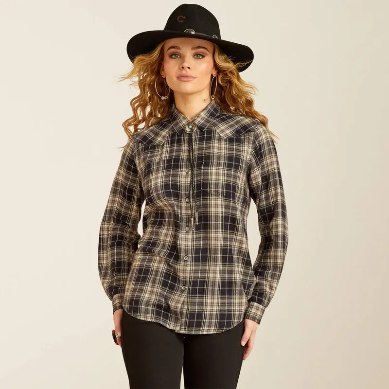 Ariat Billie Jean Western Shirt - Cheyenne Plaid-4