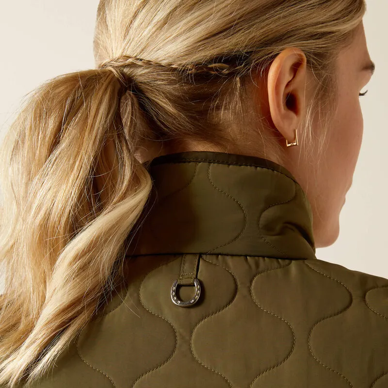 Ariat Ashley 2.0 Insulated Gilet - Winter Moss-4