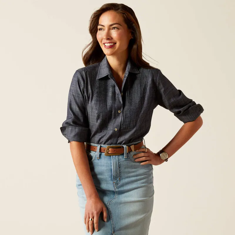 Ariat Oban Shirt - Tencel Denim