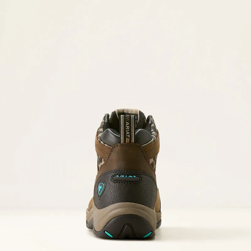 Ariat Terrain Waterproof Boot - Chocolate/Camo Leaopard-2