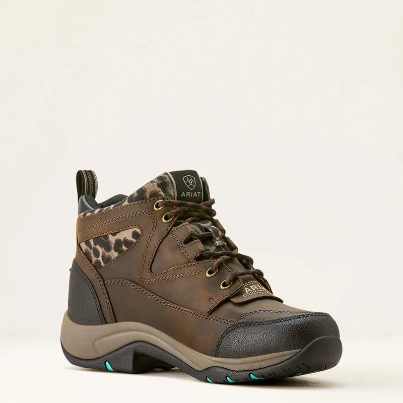 Ariat Terrain Waterproof Boot - Chocolate/Camo Leaopard-3