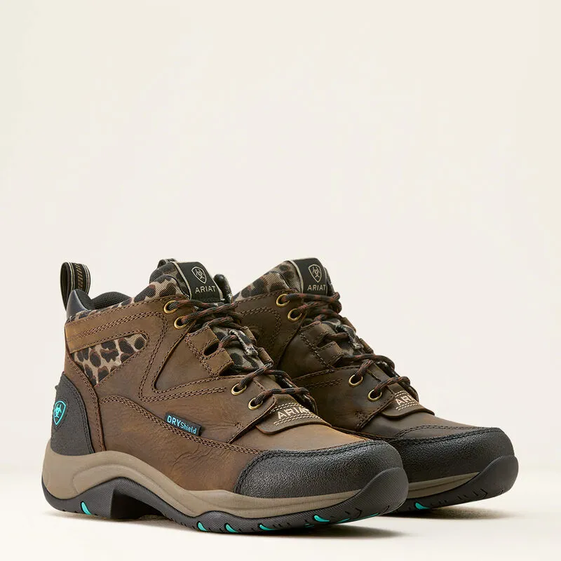 Ariat Terrain Waterproof Boot - Chocolate/Camo Leaopard-4