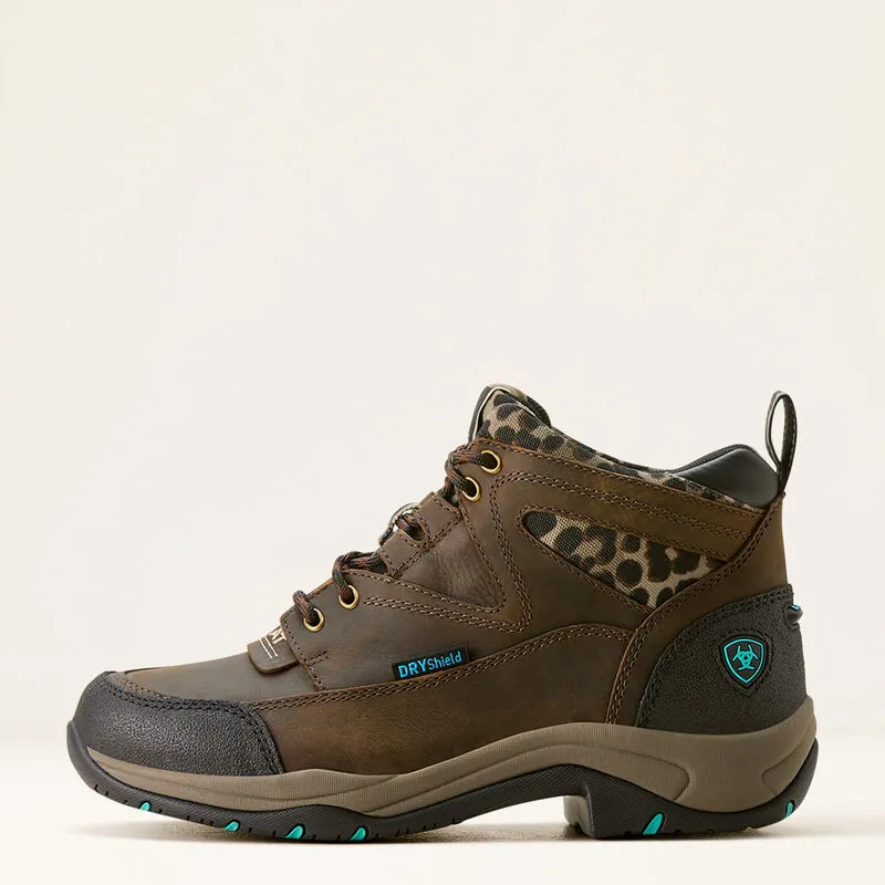 Ariat Terrain Waterproof Boot - Chocolate/Camo Leaopard-1